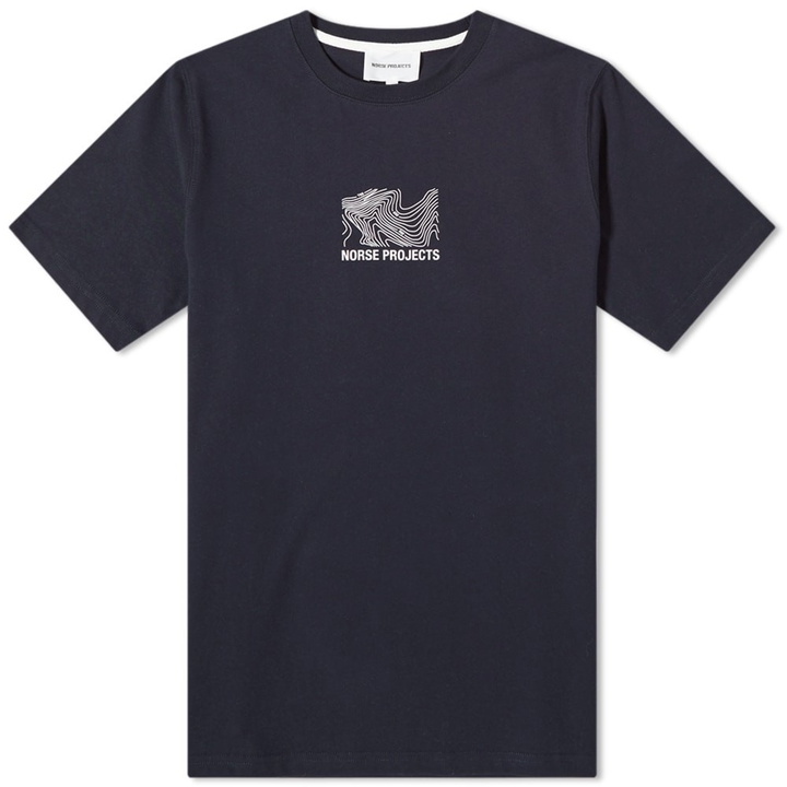 Photo: Norse Projects Niels Topo Logo Tee