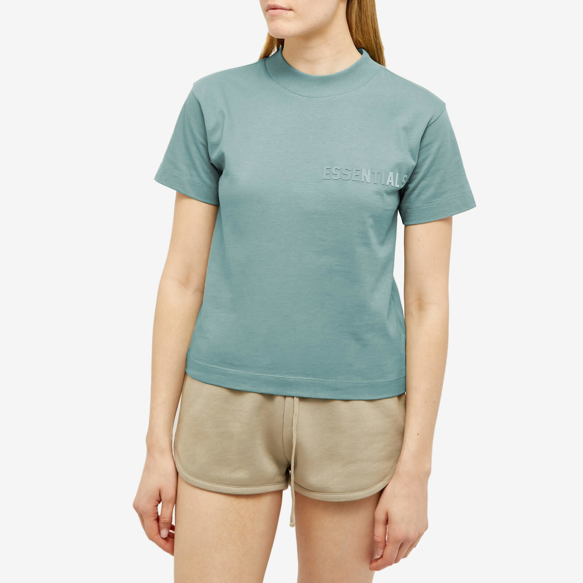 Fear of God ESSENTIALS Tシャツ・カットソー L 3369624G0003 Fear of God Essentials Jersey Crewneck T-Shirt Light Heather