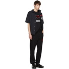 McQ Alexander McQueen Black Racer T-Shirt