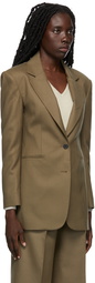 Blossom Taupe Wool Super Blazer