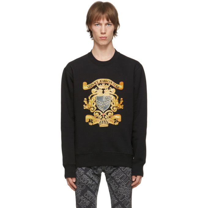 Photo: Versace Jeans Couture Black Shields Sweatshirt