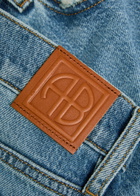Anine Bing Jane Slim-leg Jeans Blue