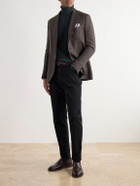 Boglioli - Virgin Wool and Cashmere-Blend Rollneck Sweater - Green