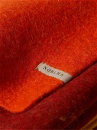 Norlha - Ombré Striped Felted Yak Blanket