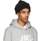 Nike Black Cuffed Logo Beanie