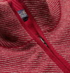 Loro Piana - Roadster Striped Cashmere Half-Zip Sweater - Men - Red