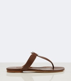 Manolo Blahnik Mionasan leather thong sandals