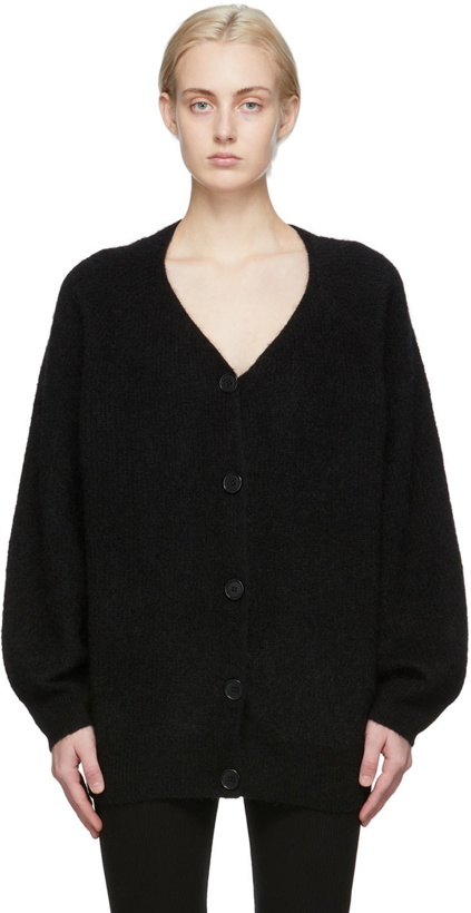 Photo: by Malene Birger Black Mohair Cinnum Cardigan