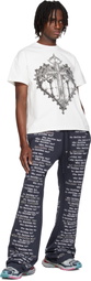 Who Decides War Navy 'WDW' Scripture Sweatpants