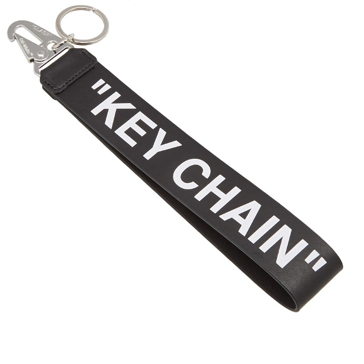 Photo: Off-White Quote Key Chain