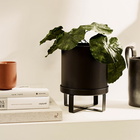 Ferm Living Bau Small Plant Pot in Black