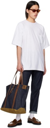 nanamica White KODENSHI T-Shirt