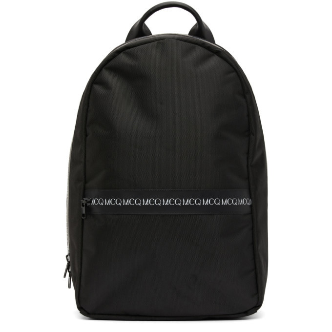 McQ Black Small Hiking Backpack - ShopStyle
