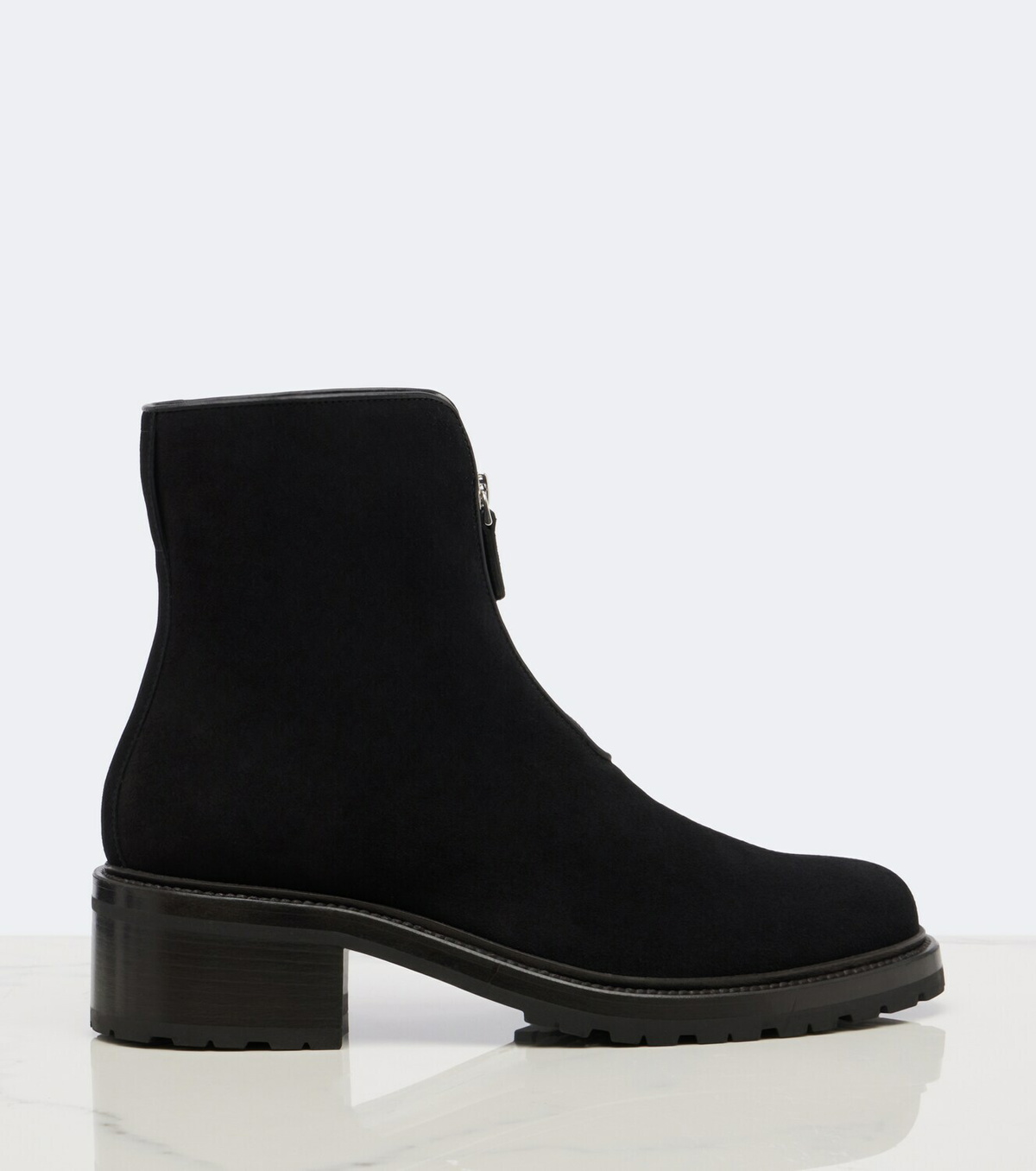 The Row Hike suede ankle boots
