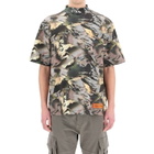 HERON PRESTON Camouflage Print T-shirt
