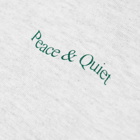 Museum of Peace and Quiet Micro Wordmark T-Shirt in Heather