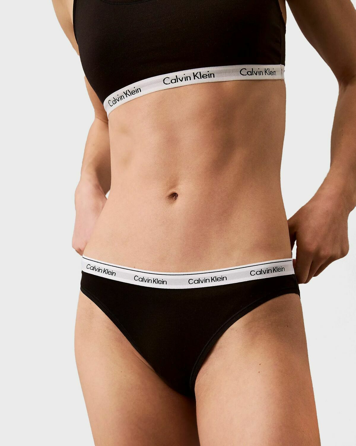 Calvin Klein Underwear ICON LOGO (MPP) BIKINI 5-PACK Black Womens Panty
