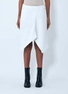 Lemaire Asymmetric Denim Skirt