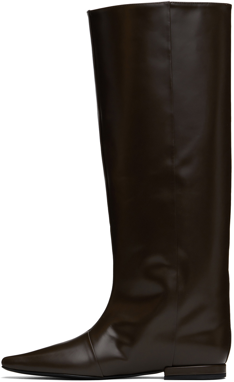 Loulou Studio Brown Lirone Tall Boots Loulou Studio