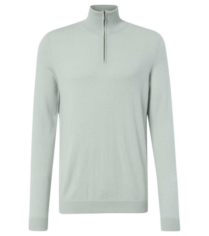 Photo: Le Kasha Dared cashmere half-zip sweater