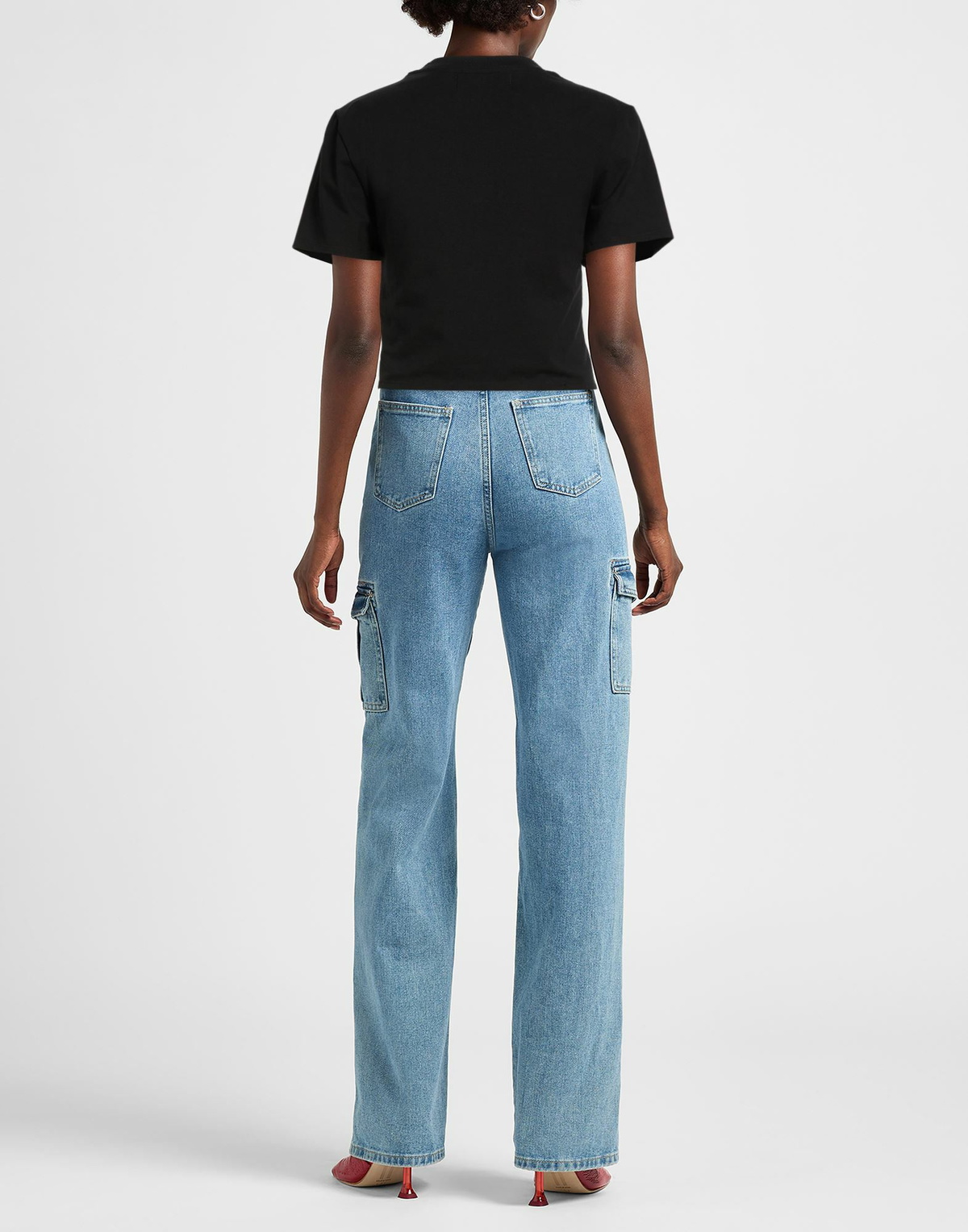 Fiorucci Womens T-shirt in Black