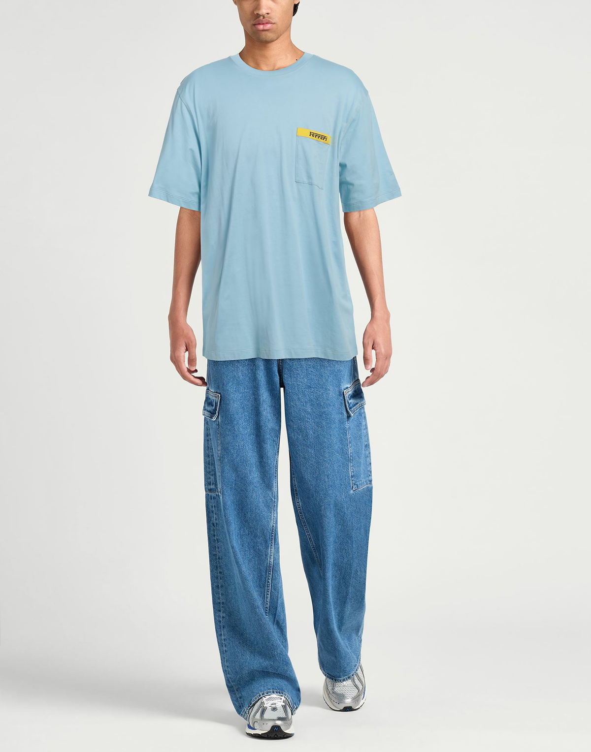 Ferrari Mens T-shirt Azure