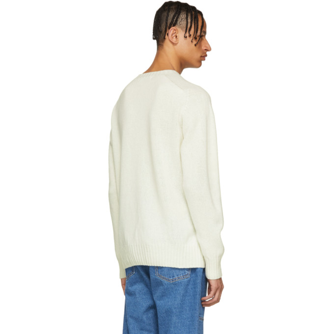 Thames Off-White Wool Tourist Sweater Thames