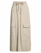 Crossley Womens Maxi skirt Taupe