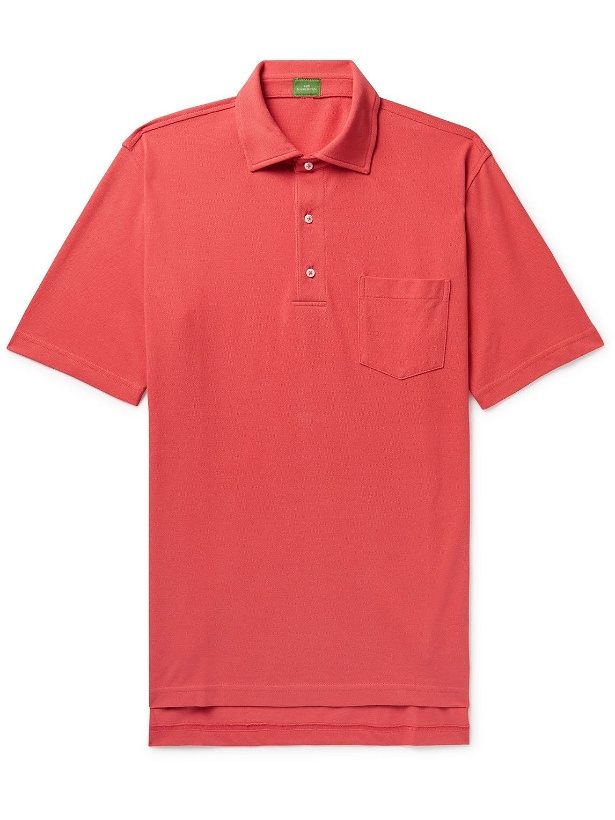 Photo: Sid Mashburn - Cotton-Piqué Polo Shirt - Red