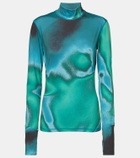 Aztech Mountain Next to Skin printed ski top