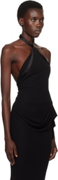 AARON ESH Black Halter Top