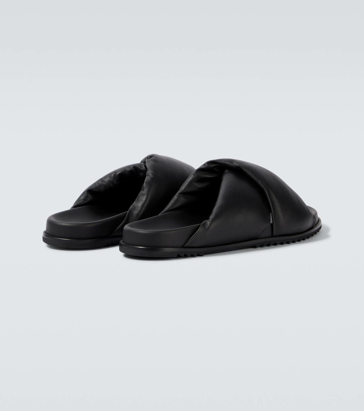 Rick Owens Donut Granola leather sandals Rick Owens