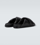 Rick Owens Donut Granola leather sandals