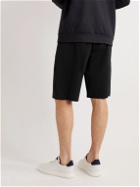 Ermenegildo Zegna - Wide-Leg Stretch-Shell Shorts - Black