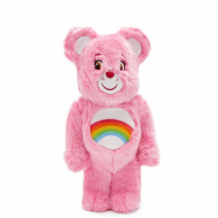 Photo: Medicom Cheer Bear Costume Version Be@rbrick in Pink 400%