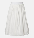 Bananhot Alba cotton poplin midi skirt