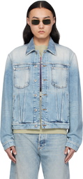 Lanvin Blue Regular Denim Jacket