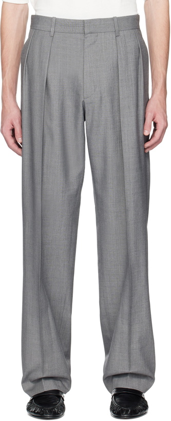 Photo: The Row Gray Marc Trousers