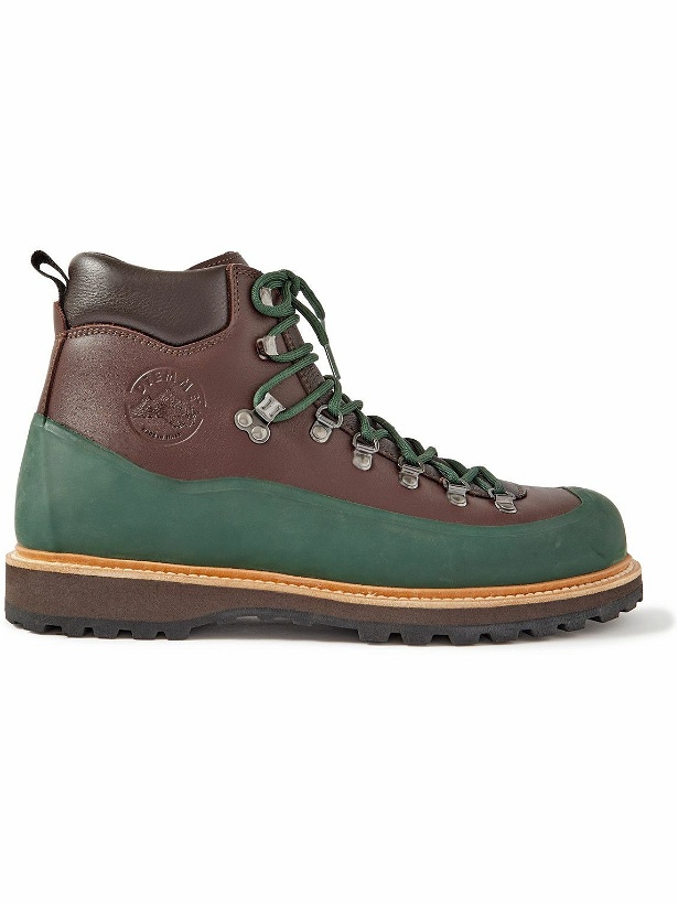 Photo: Diemme - Roccia Vet Sport Leather and Rubber Hiking Boots - Brown