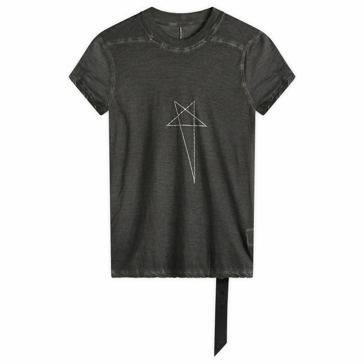 Photo: Rick Owens DRKSHDW Women's Small Level T-Shirt in Faded Black/Silver