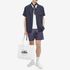 A.P.C. Men's x JJJJound Hotel Souvenirs Cabas Tote Bag in White 