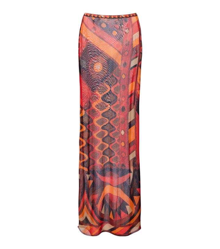 Photo: Pucci Vivara tulle maxi skirt