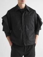 SAIF UD DEEN - Convertible Shell Jacket - Black
