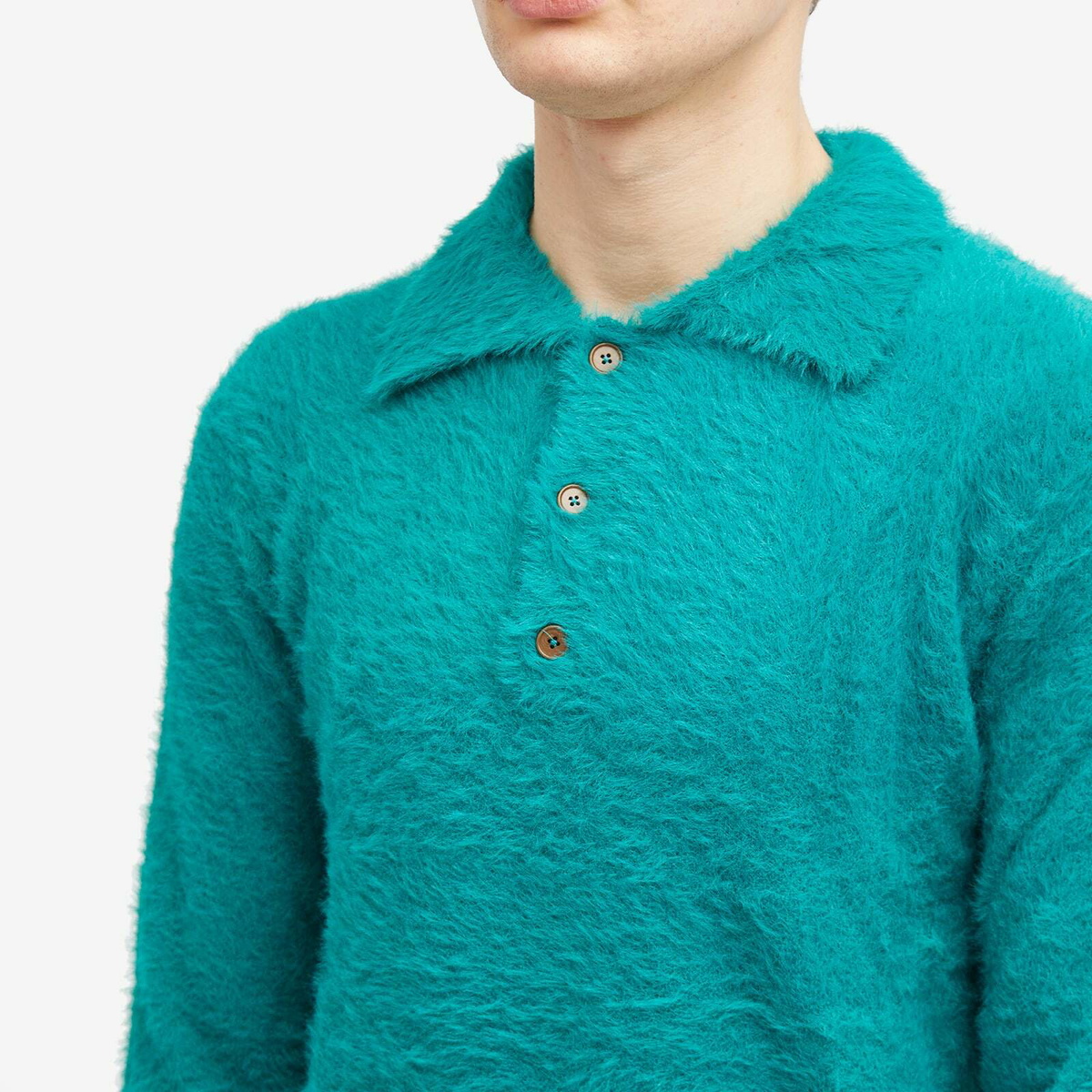 Wood Wood Men's Sebastian Knit Jumper in Bright Green