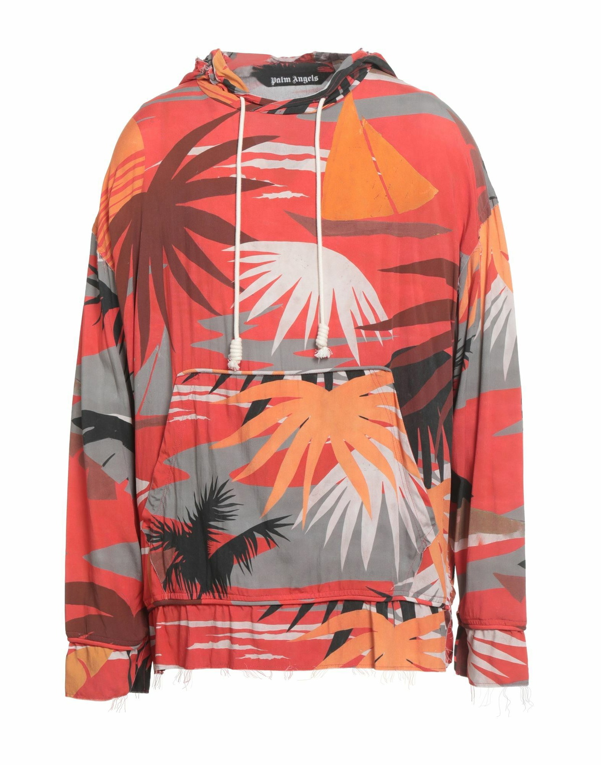 Palm Angels Mens T-shirt in Red