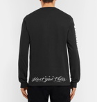 Neighborhood - Dr Woo Printed Cotton-Jersey T-Shirt - Men - Black