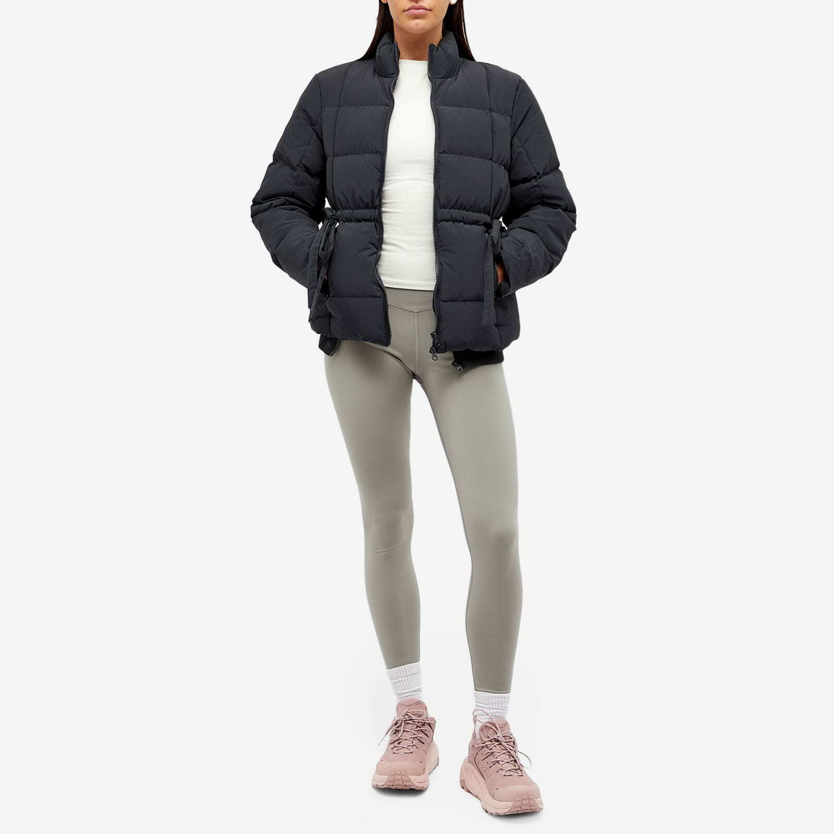 Anine Bing Women's Blake Leggings in Grey