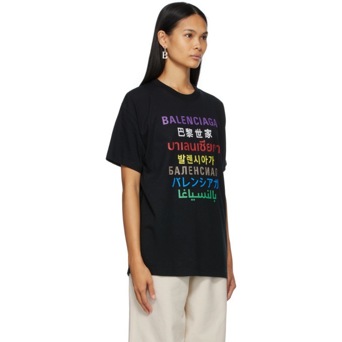 Balenciaga Multi Language Mens Fashion Tops  Sets Tshirts  Polo Shirts  on Carousell