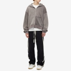 Nahmias Men's Classic Zip-Up Hoodie in Vintage Bark