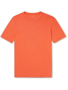 Officine Générale - Lyocell and Cotton-Blend T-Shirt - Orange